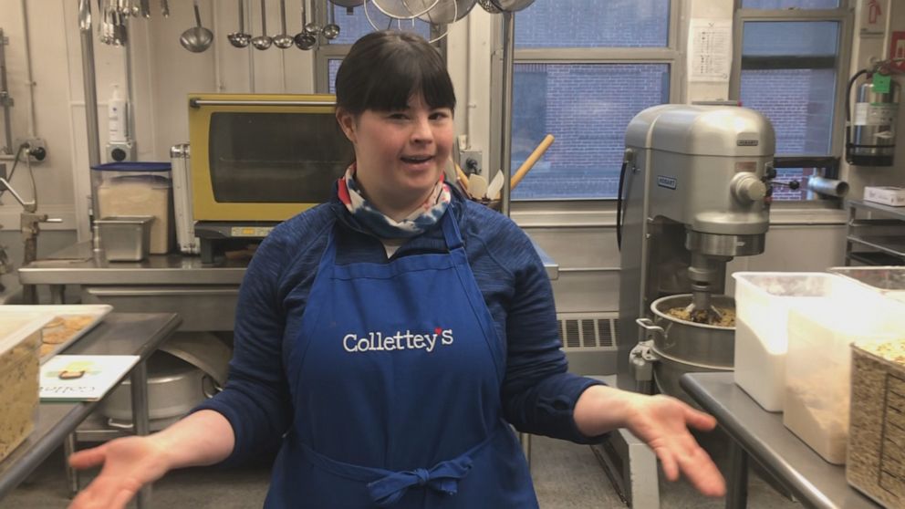 PHOTO: Collette Divitto of Collettey's Cookies invited "World News Tonight" into her kitchen.