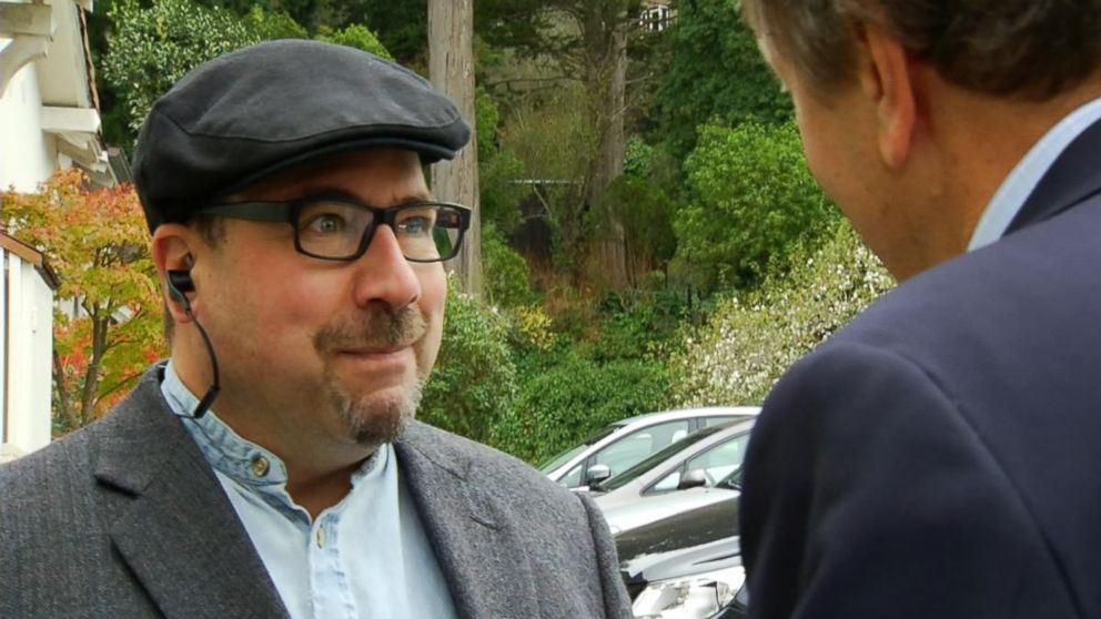 Craig Newmark, founder of Craigslist, speaks with ABC News outside his San Francisco home in 2014.