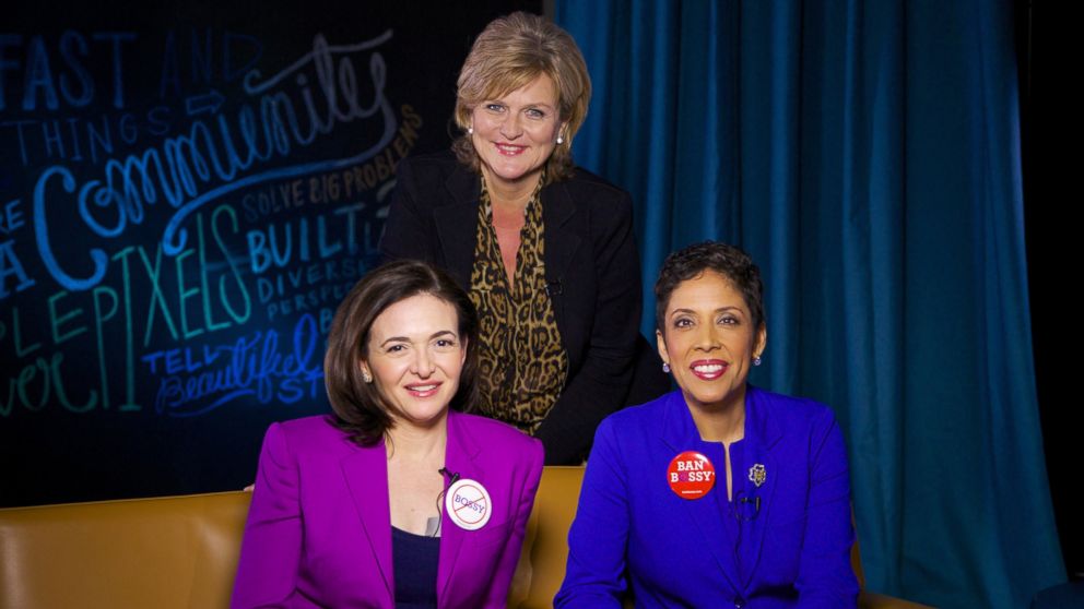 "Nightline's" Cynthia McFadden interviews Facebook COO Sheryl Sandberg and CEO of Girl Scouts USA Anna Marie Chávez about their new public service campaign, "Ban Bossy."
