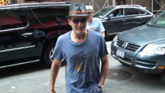 Charlie Sheen Hospitalized After Rampage Video Abc News