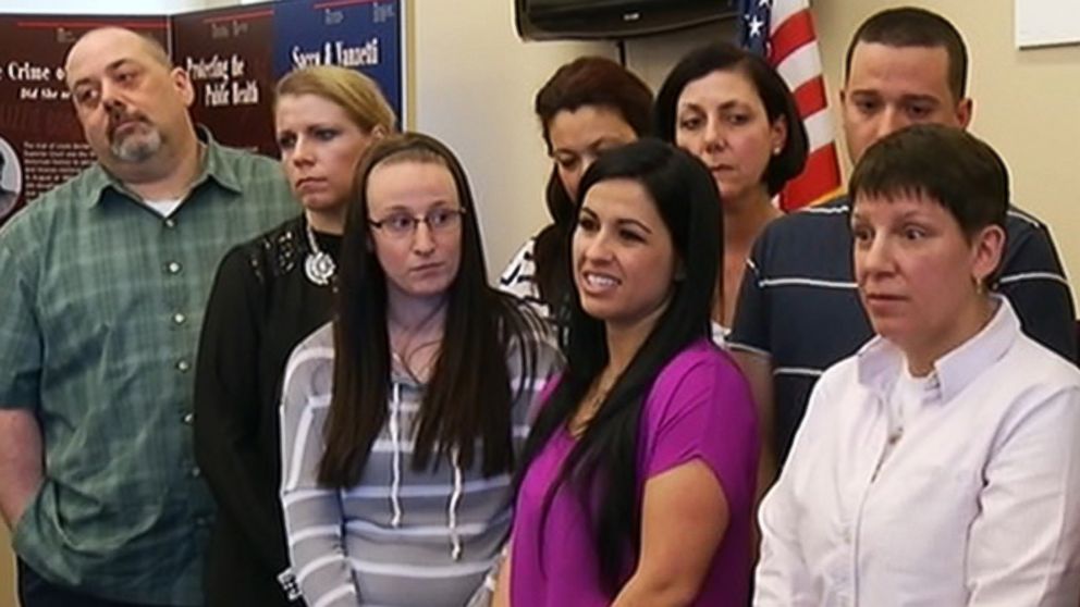 Jurors from the Aaron Hernandez murder trial make comments after the trial's conclusion on April 15, 2015.