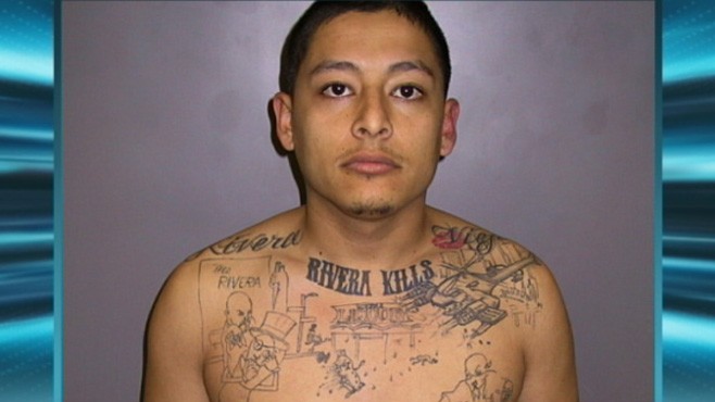 California Gang Member Anthony Garcia S Tattoo Of Murder Scene Leads To Crime Conviction Abc News