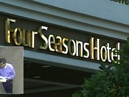 Video: Serial Calif. jewelry thief strikes at the Four Seasons hotel.