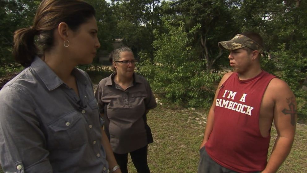 PHOTO: Childhood friend Joey Meek, seen wearing a South Carolina football t-shirt, said that he last saw suspect Dylann Roof the day before the shooting.