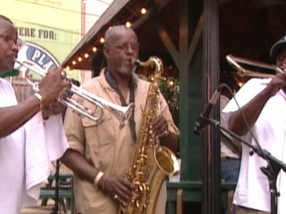 VIDEO: New Orleans musicians still turn to tunes for comfort.
