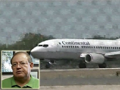 VIDEO: A woman broke her neck and is paralyzed following a airplane flight.
