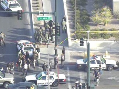 VIDEO: Alleged gunman is killed after shooting a U.S. Marshal and court officer.