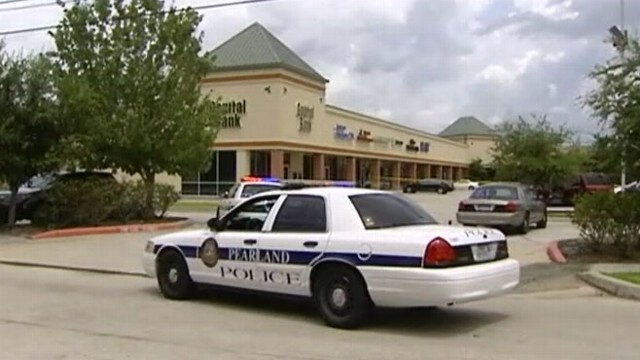 Suspected Bank Robber Shot In Pearland Texas Video Abc News