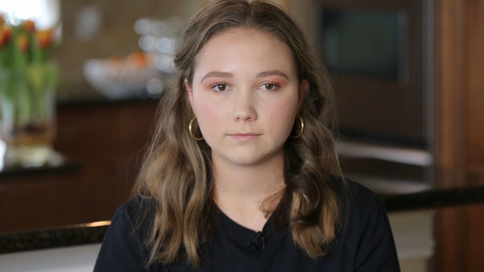 Lauren Hogg is seen here during an interview with "Nightline," Feb. 2019. 