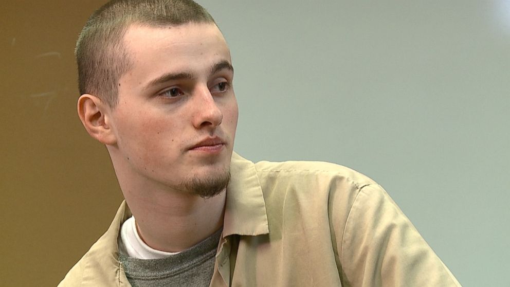 PHOTO: One of the Elkhart Four, Levi Sparks is shown here at the Wabash Valley Correctional Facility during an interview with "Nightline." 
