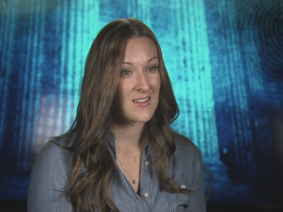 Lindsay Menz is seen here during an interview with Nightline.