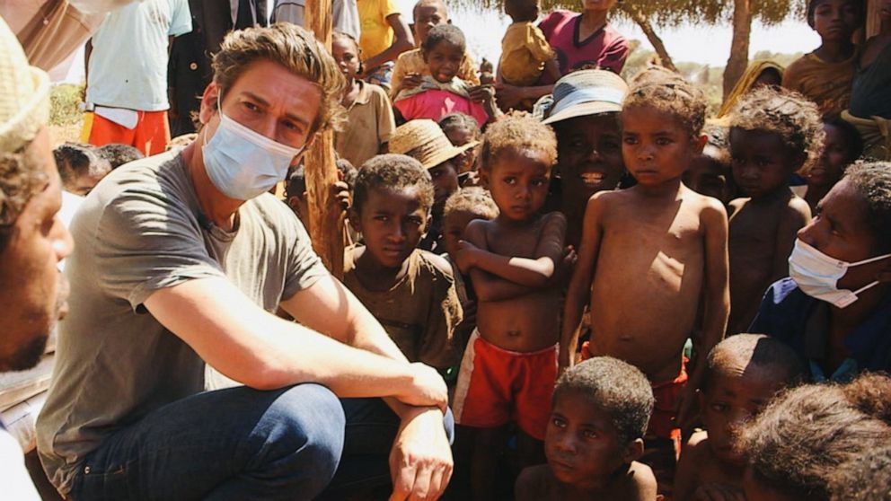 PHOTO: "World News Tonight" anchor David Muir reports on the ground on the dire situation in Madagascar.
