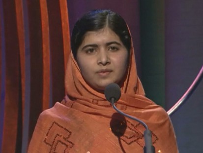 Malala Yousafazai Wows Crowd With Inspiring Words