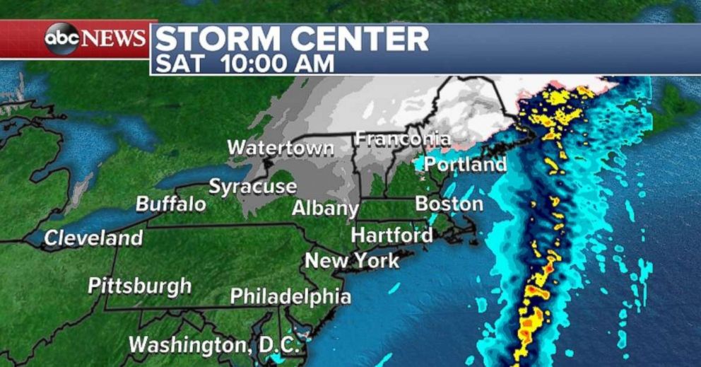PHOTO: Wintery conditions are expected in parts of Upstate New York and New England.