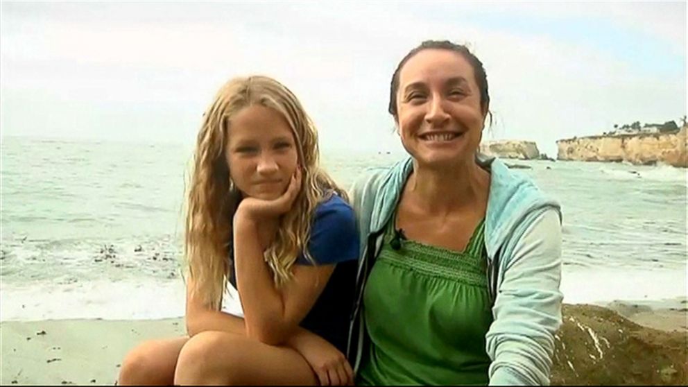 PHOTO: Casey Baca and Kaya appear in this frame still speaking about the message in a bottle they found while at a beach in California.