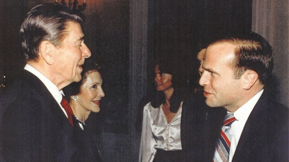 PHOTO: Col. Tim Milbrath with former President Ronald Reagan.