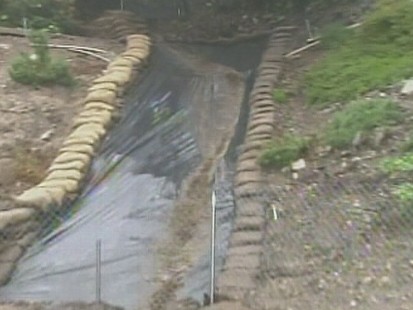 Video: Heavy rains cause dangerous mud slides in California.
