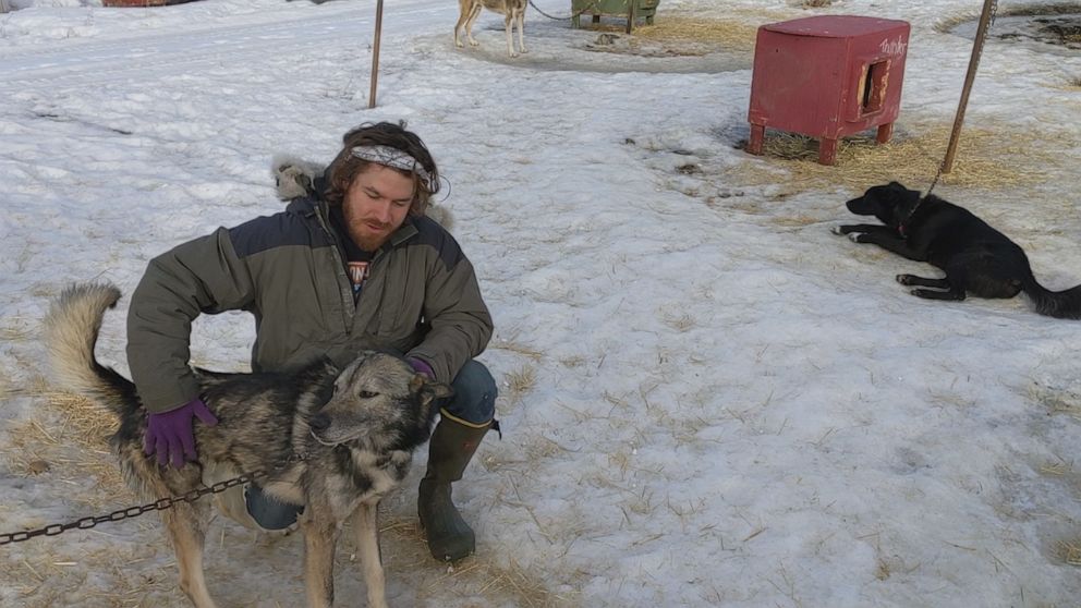 Nathan Kryzinski, 24, deferred a future in civil engineering for a life on the Alaskan frontier as a sled dog musher. 