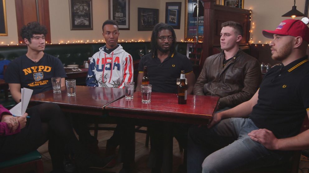 A select group of Proud Boys members agreed to meet with “Nightline” at a bar in New York City.