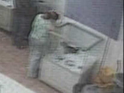 Video: Surveillance video captures woman stealing puppy.