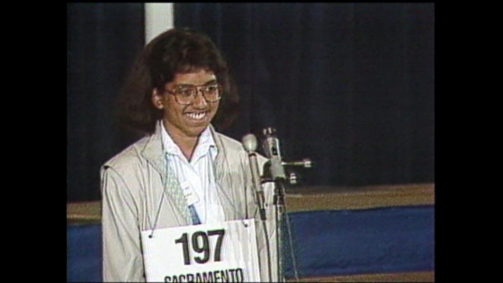 PHOTO: Raga Ramachandran won the Scripps National Spelling Bee in 1988 after correctly spelling the word "elegiacal".
