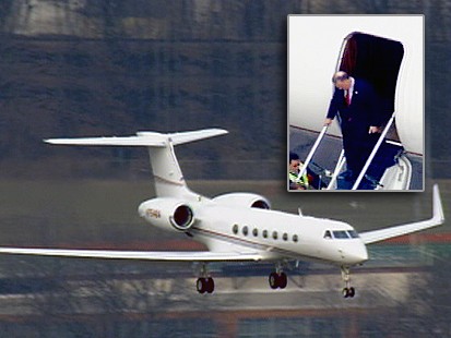 VIDEO: Bank CEOs Private Plane Trip