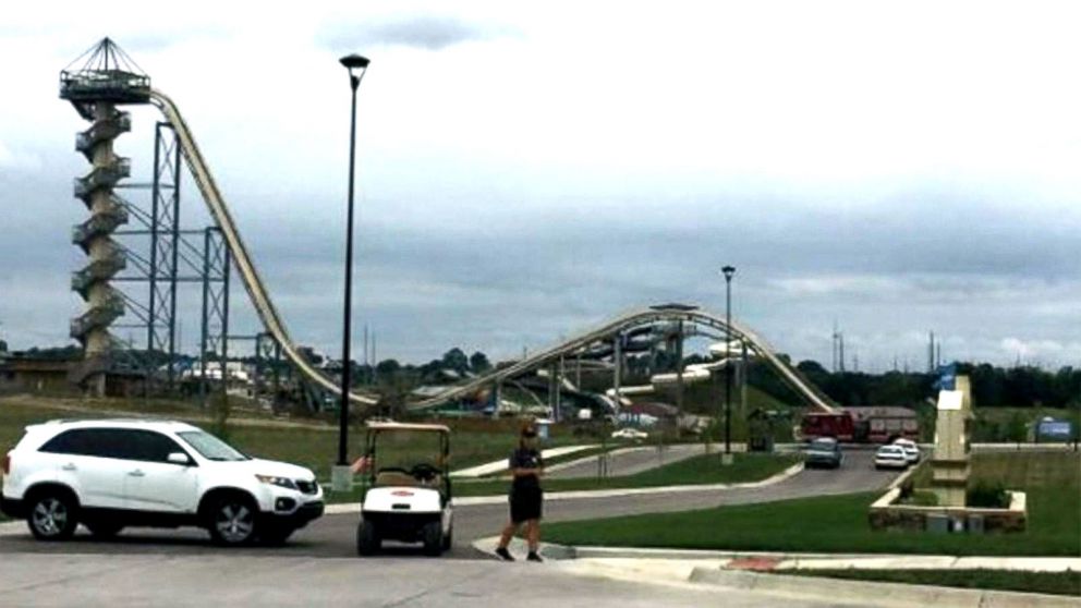 PHOTO: A 10-year-old boy was killed today in an accident on a ride at the Schlitterbahn Water Park in Kansas City, Kansas, officials said.