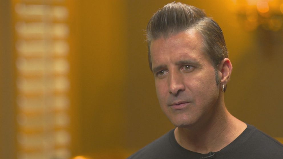 PHOTO: Scott Stapp is seen here during an interview with "Nightline."