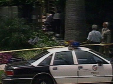 VIDEO: Both bodies were found outside of Nicole Brown Simpson's Brentwood residence.