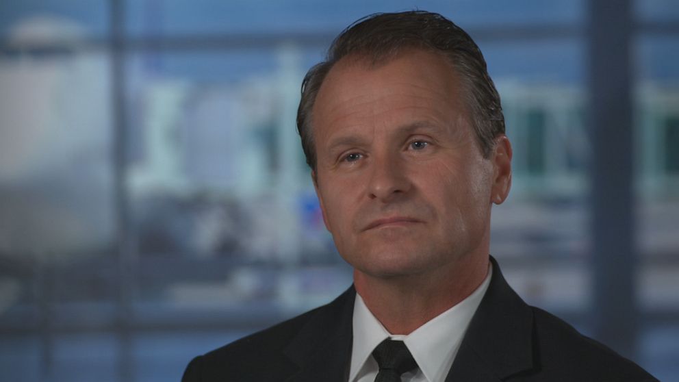 Capt. Dennis Tajer, an American Airlines 737 pilot and a spokesperson for the Allied Pilots Association, is seen here during an ABC News interview.