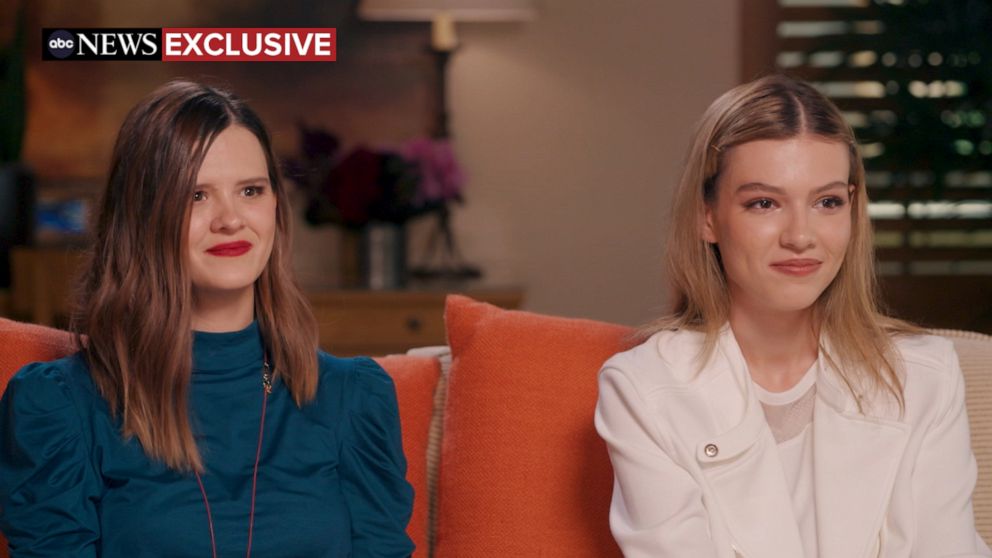 PHOTO: Sisters Jennifer and Jordan Turpin are seen here during an exclusive interview with ABC News' Diane Sawyer for "20/20" airing Nov. 19, 2021.