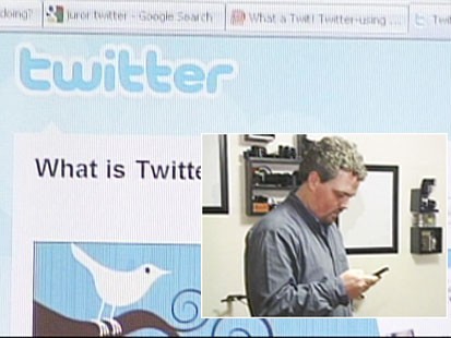 Video: Juror jeopardizes trial with twitter.