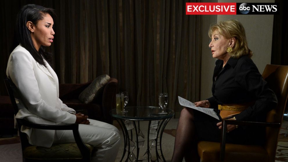 Barbara Walters interviews V. Stiviano, May 2, 2014.