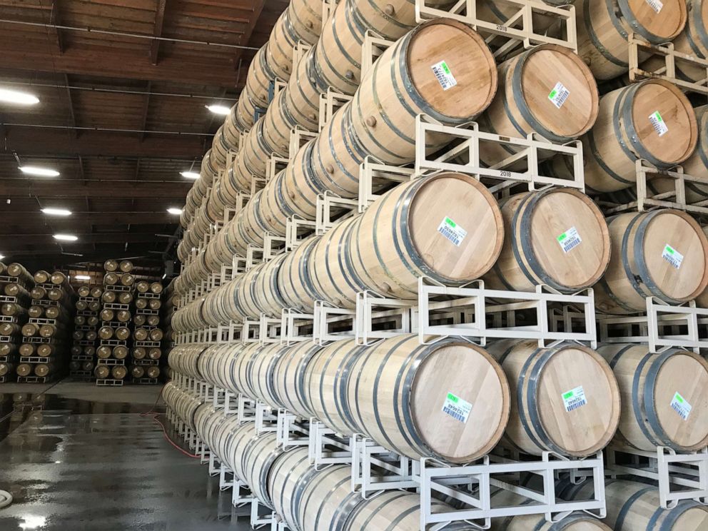 With the "crush" season over, wineries all over California are now making their wines. 