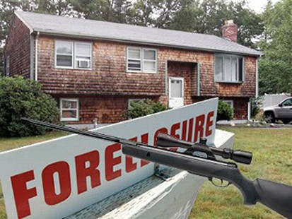 foreclosed home