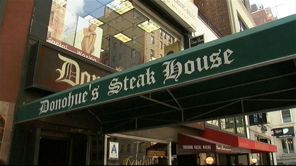 PHOTO: Robert Ellsworth's favorite meal from the unassuming restaurant, Donohue's Steak House, was an open-faced grilled cheese sandwich with bacon. 