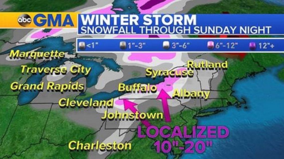 According to this current advistory, a wintry blast is heading east.