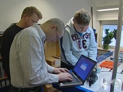 VIDEO: A Danish software company takes advantage of its workers distinctive talents.