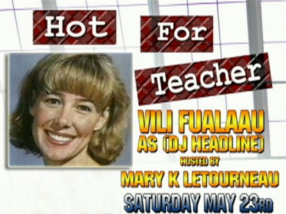 VIDEO: Mary K. Letourneau hosts Hot for Teacher event.