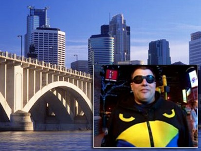 VIDEO: Superheroes fight crime in Minneapolis.