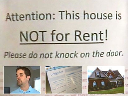 Video: Fake rental ad posted on Craigslist.