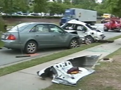 Video: Womans unborn baby killed after high speed chase crash.