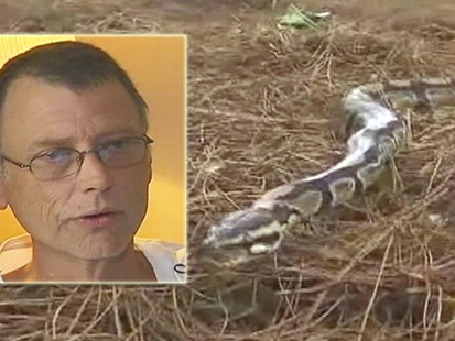 VIDEO: A N.C. man whips out his 4-foot python during a disagreement over loud music.