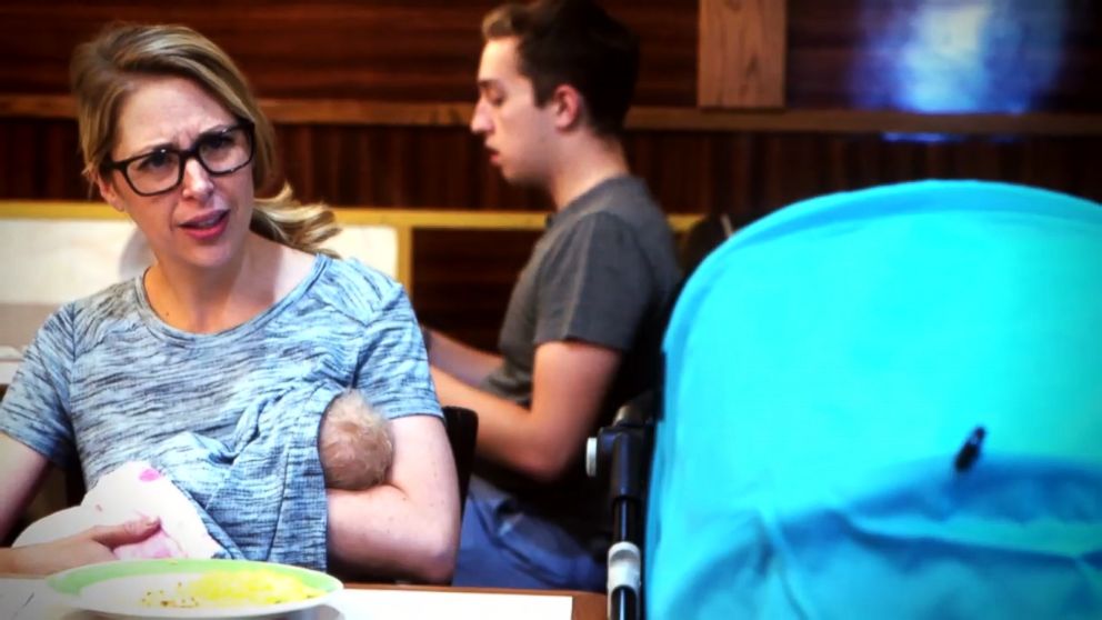 VIDEO: What Would You Do: Mother is criticized for breastfeeding her baby in public