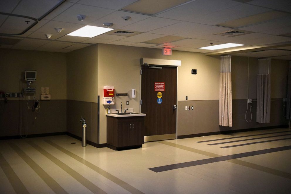 PHOTO: In this Aug. 16, 2022, file photo, a recovery room sits empty at Alamo Womens Reproductive Services in San Antonio, Texas.