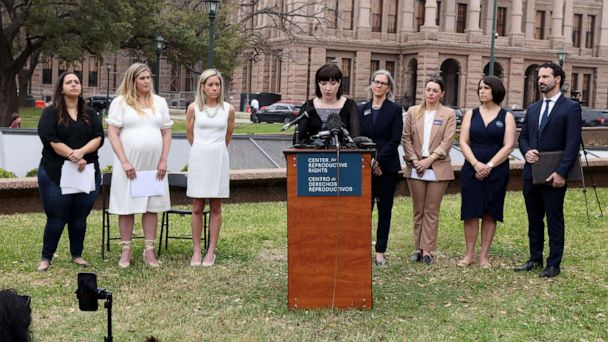 8 women join suit over Texas' abortion bans, claim their lives were put in danger