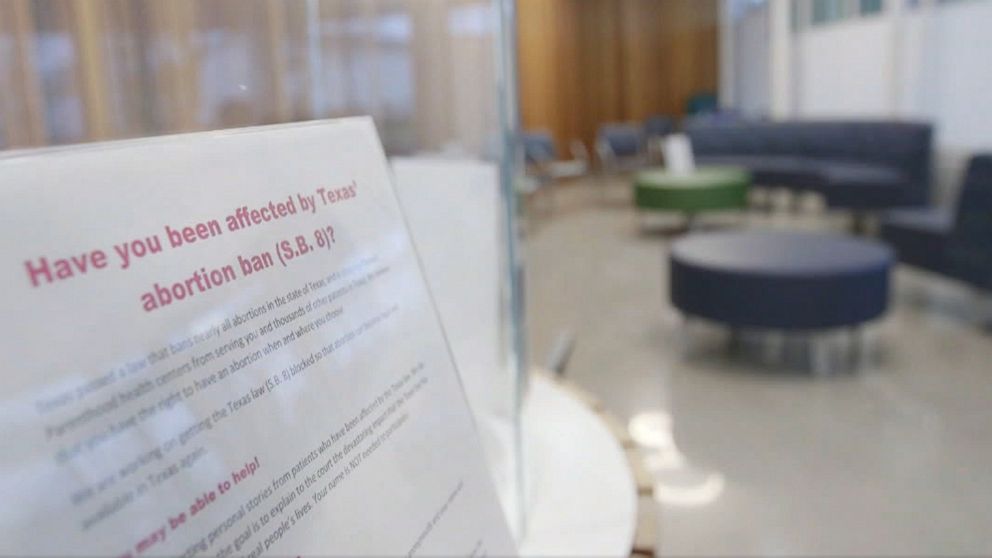 PHOTO: Texas' abortion ban has forced many women to travel hundreds of miles to get an abortion procedure.