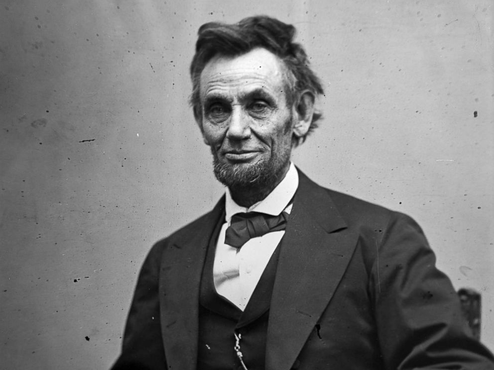 PHOTO: President Abraham Lincoln sits for a portrait on Feb. 5, 1865.