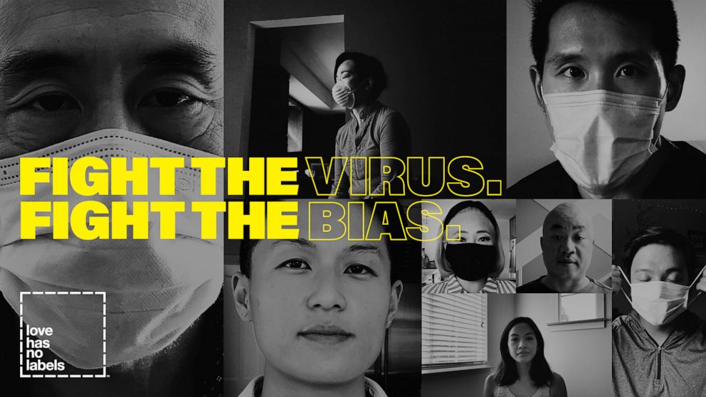 PHOTO: The Ad Council's "Love Has No Labels" campaign released a new PSA addressing anti-Asian sentiment stoked by the coronavirus pandemic.
