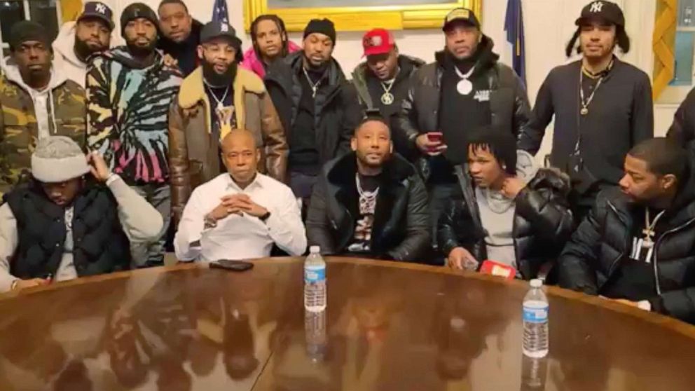NYC Mayor Eric Adams clarifies criticism of drill music after meeting with rappers
